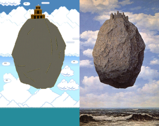 Illustration for article titled Famous Surrealist Art Amazingly Reimagined with Super Mario Bros